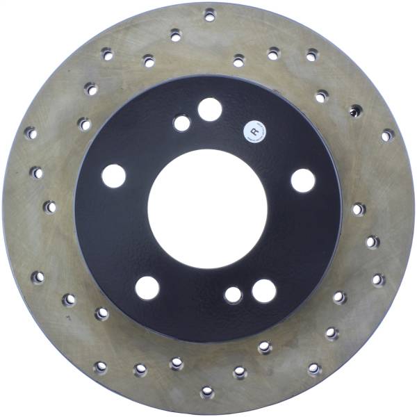 Stoptech - StopTech Sport Cross Drilled Brake Rotor Front Right 128.42057R