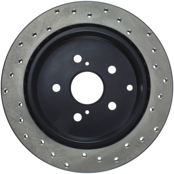 Stoptech - StopTech Sport Cross Drilled Brake Rotor Rear Right 128.44041R