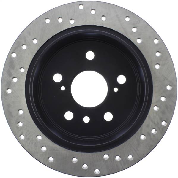 Stoptech - StopTech Sport Cross Drilled Brake Rotor Rear Right 128.44085R