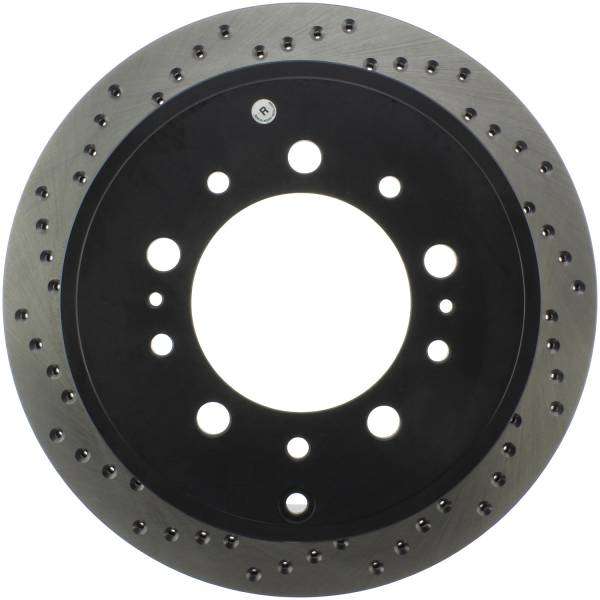 Stoptech - StopTech Sport Cross Drilled Brake Rotor Rear Right 128.44157R