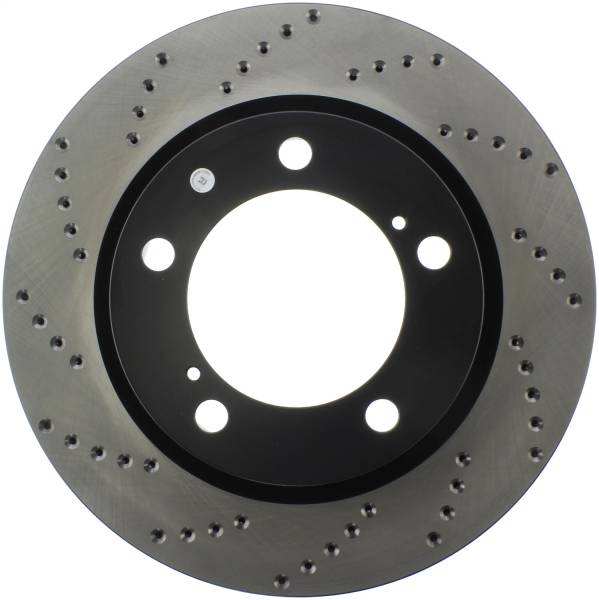 Stoptech - StopTech Sport Cross Drilled Brake Rotor Front Right 128.44162R