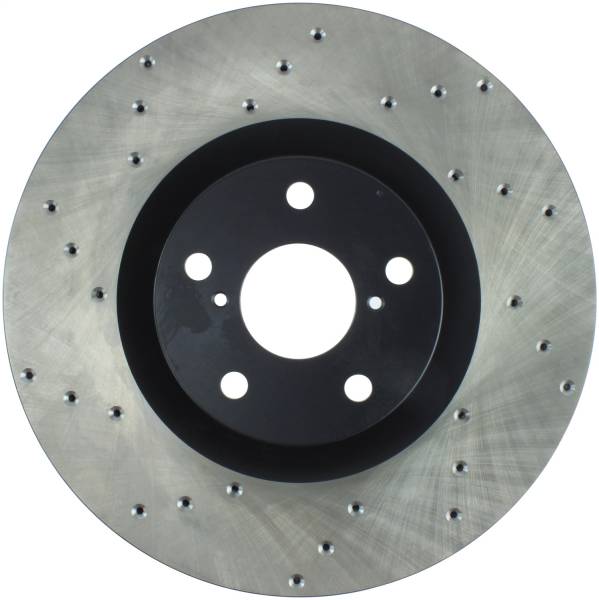 Stoptech - StopTech Sport Cross Drilled Brake Rotor Front Right 128.44171R