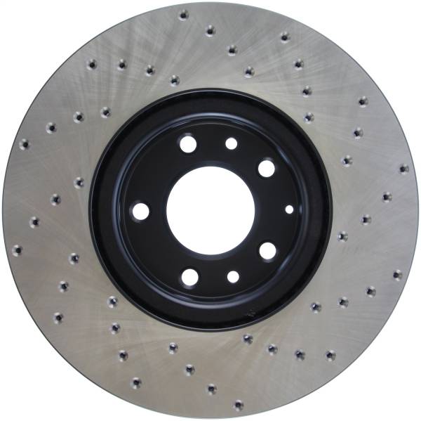 Stoptech - StopTech Sport Cross Drilled Brake Rotor Front Right 128.45073R