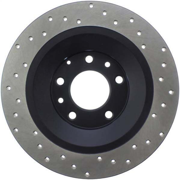 Stoptech - StopTech Sport Cross Drilled Brake Rotor Rear Right 128.45074R