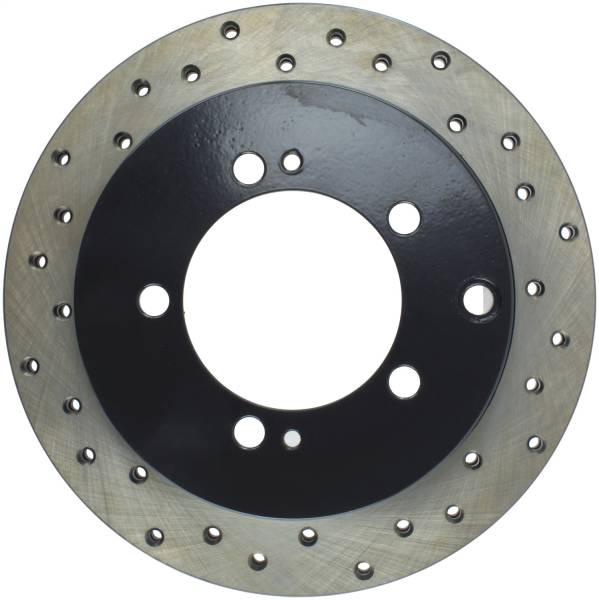 Stoptech - StopTech Sport Cross Drilled Brake Rotor Rear Right 128.46033R