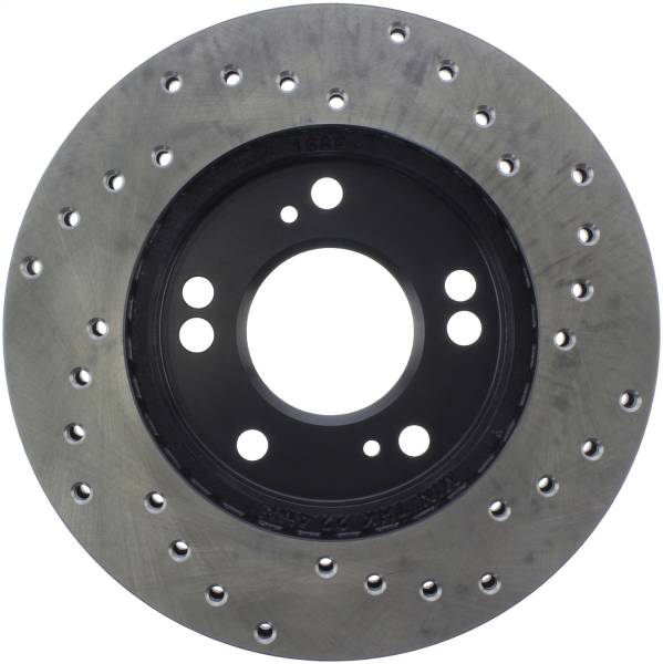 Stoptech - StopTech Sport Cross Drilled Brake Rotor Front Right 128.46042R