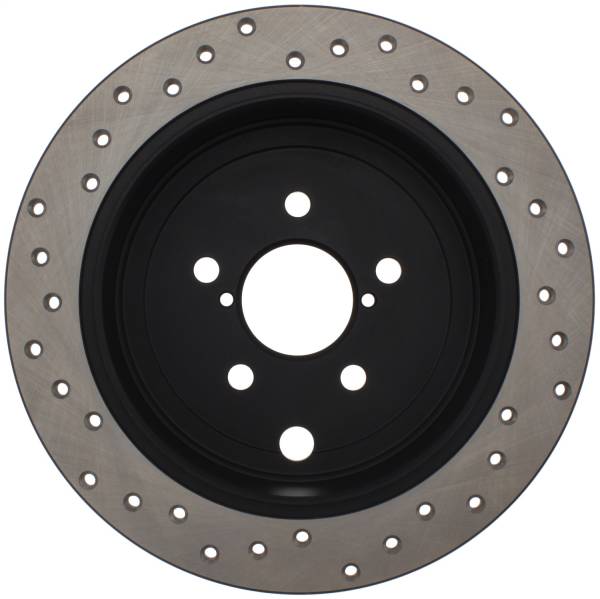 Stoptech - StopTech Sport Cross Drilled Brake Rotor Rear Right 128.47029R