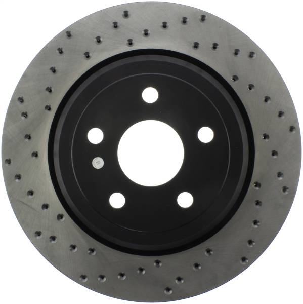 Stoptech - StopTech Sport Cross Drilled Brake Rotor Rear Right 128.58009R