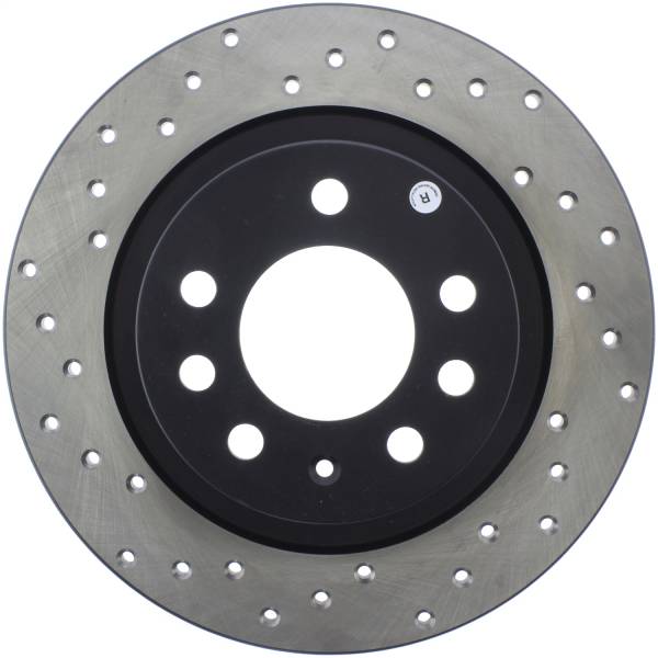 Stoptech - StopTech Sport Cross Drilled Brake Rotor Rear Right 128.62049R