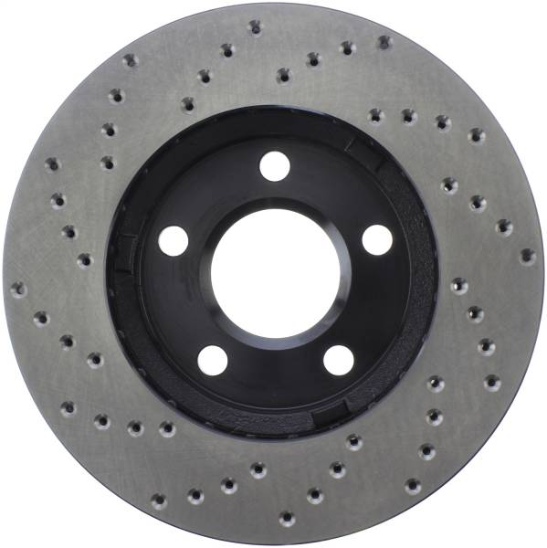 Stoptech - StopTech Sport Cross Drilled Brake Rotor Front Left 128.62057L