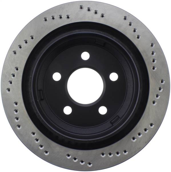 Stoptech - StopTech Sport Cross Drilled Brake Rotor Rear Right 128.62065R