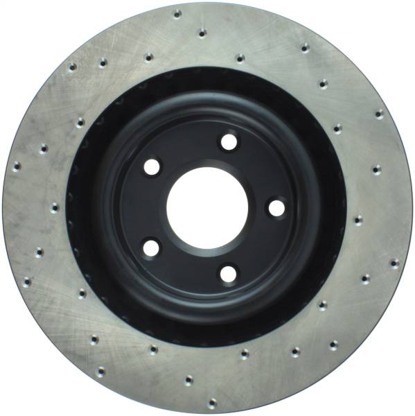 Stoptech - StopTech Sport Cross Drilled Brake Rotor Front Right 128.62086R