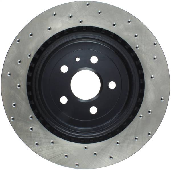 Stoptech - StopTech Sport Cross Drilled Brake Rotor Rear Right 128.62119R