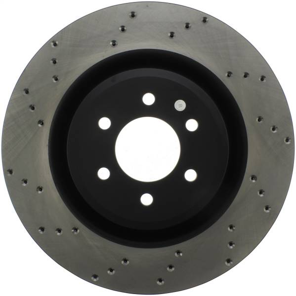 Stoptech - StopTech Sport Cross Drilled Brake Rotor Front Right 128.63055R