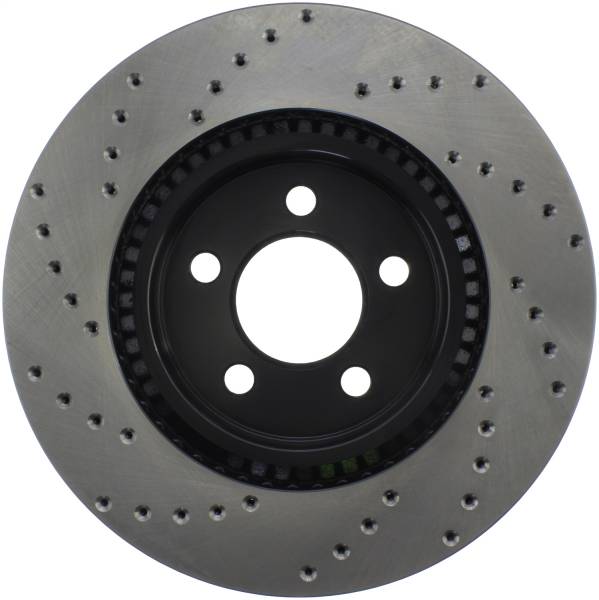 Stoptech - StopTech Sport Cross Drilled Brake Rotor Front Left 128.63059L