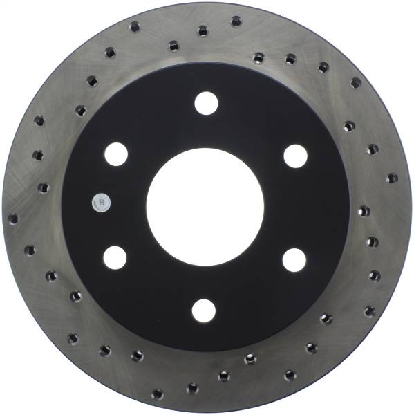 Stoptech - StopTech Sport Cross Drilled Brake Rotor Front Right 128.66009R