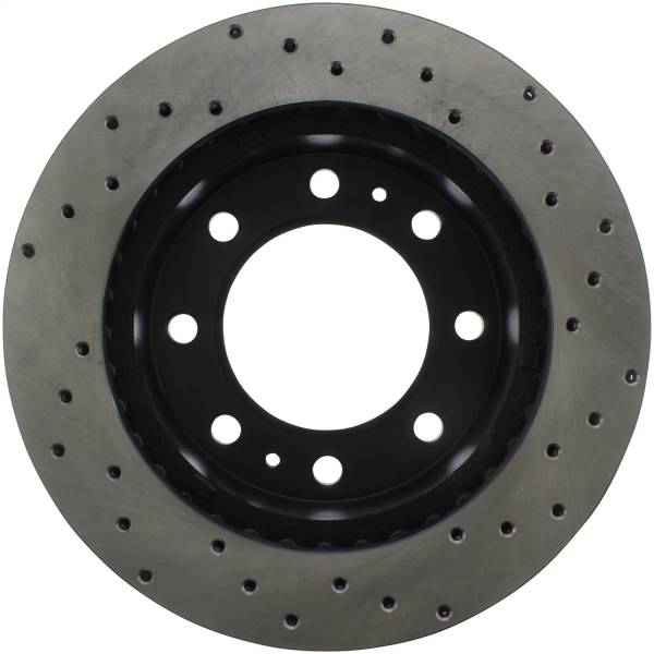 Stoptech - StopTech Sport Cross Drilled Brake Rotor Front Right 128.66042R