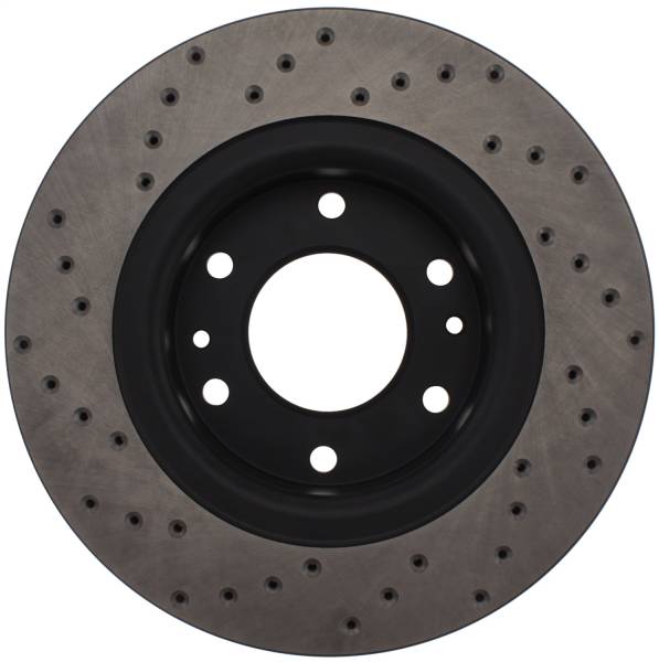 Stoptech - StopTech Sport Cross Drilled Brake Rotor Front Left 128.66063L