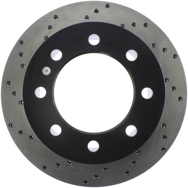 Stoptech - StopTech Sport Cross Drilled Brake Rotor Rear Right 128.67062R