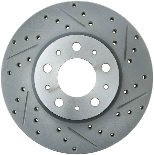 StopTech - StopTech Select Sport Drilled and Slotted Brake Rotor Front Left 227.39019L