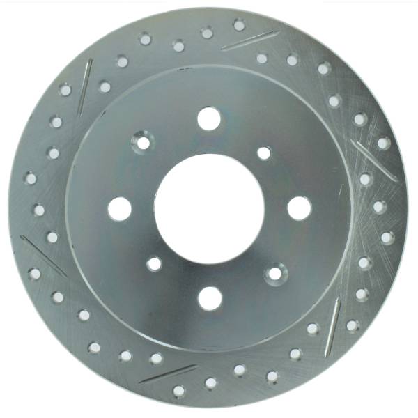 Stoptech - StopTech Select Sport Drilled and Slotted Brake Rotor Rear Right 227.40017R