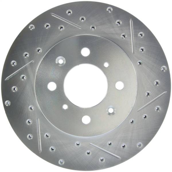 StopTech - StopTech Select Sport Drilled and Slotted Brake Rotor Front Left 227.40021L