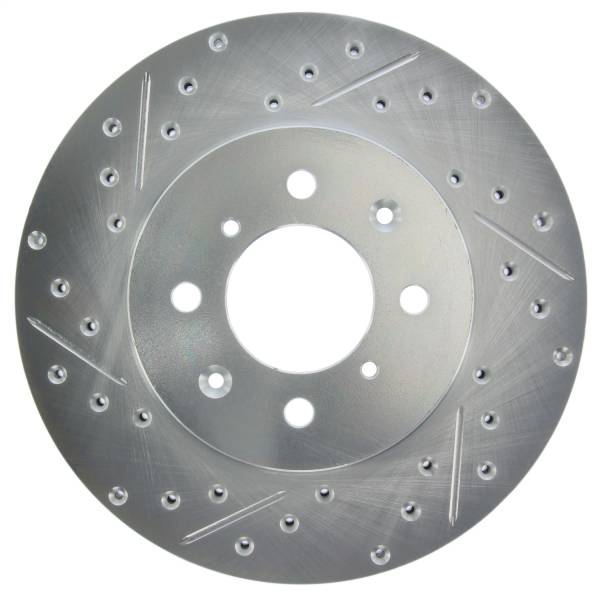 StopTech - StopTech Select Sport Drilled and Slotted Brake Rotor Front Right 227.40021R