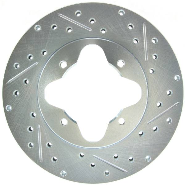 StopTech - StopTech Select Sport Drilled and Slotted Brake Rotor Front Left 227.40022L