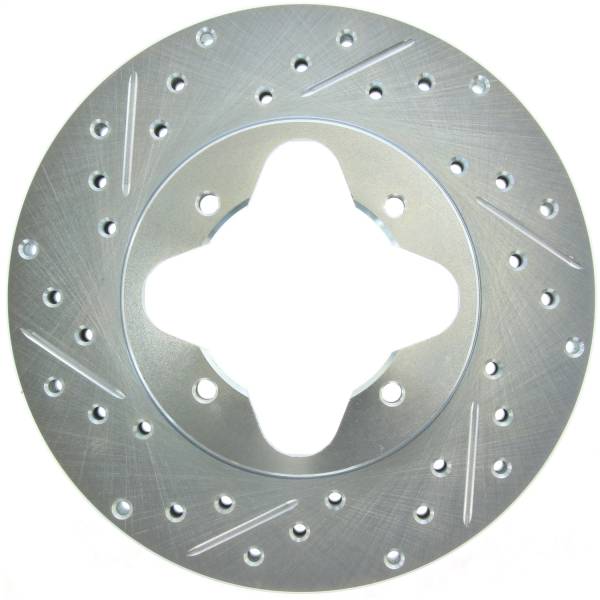 StopTech - StopTech Select Sport Drilled and Slotted Brake Rotor Front Right 227.40022R