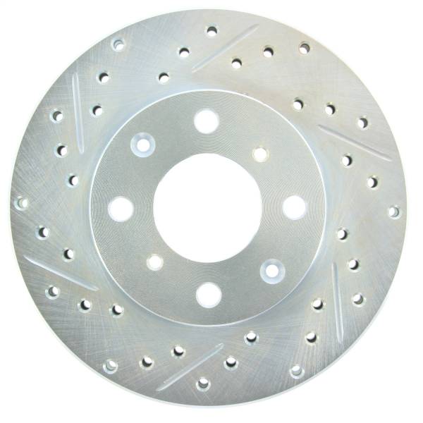 StopTech - StopTech Select Sport Drilled and Slotted Brake Rotor Front Right 227.40023R