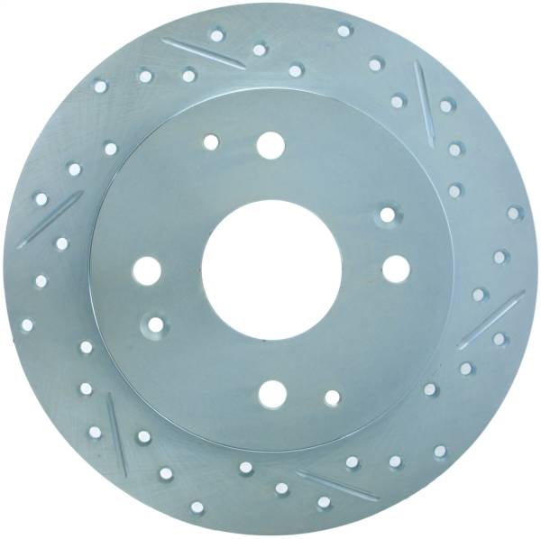 StopTech - StopTech Select Sport Drilled and Slotted Brake Rotor Rear Left 227.40024L