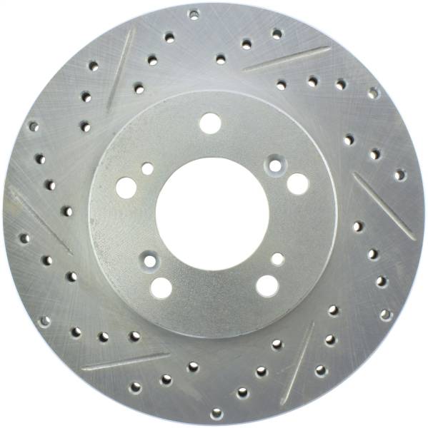 StopTech - StopTech Select Sport Drilled and Slotted Brake Rotor Front Right 227.40026R