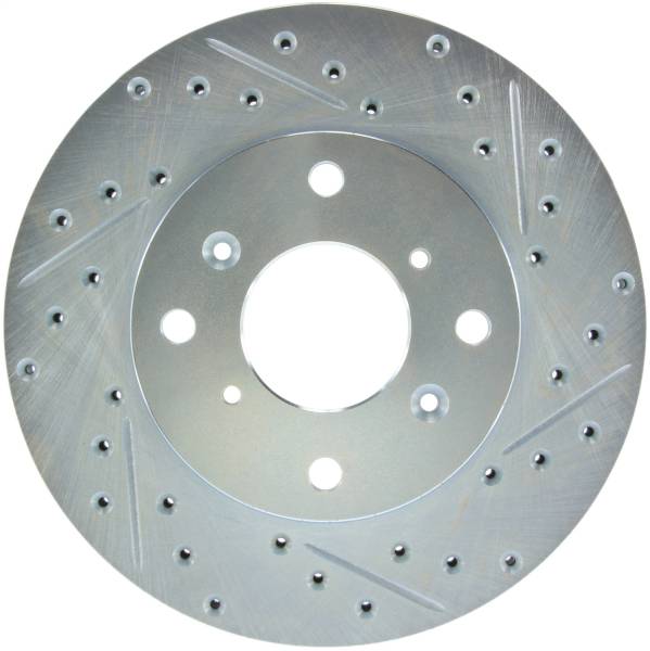 StopTech - StopTech Select Sport Drilled and Slotted Brake Rotor Front Left 227.40039L