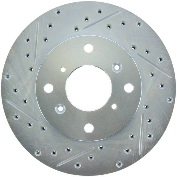 StopTech - StopTech Select Sport Drilled and Slotted Brake Rotor Front Right 227.40039R