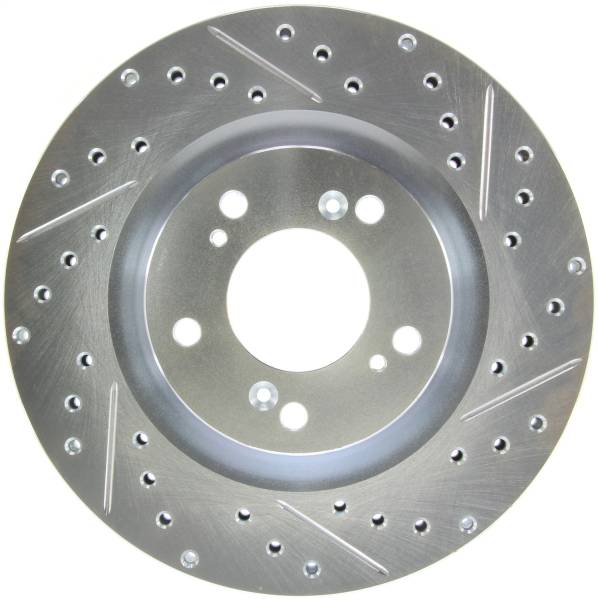 StopTech - StopTech Select Sport Drilled and Slotted Brake Rotor Front Left 227.40048L