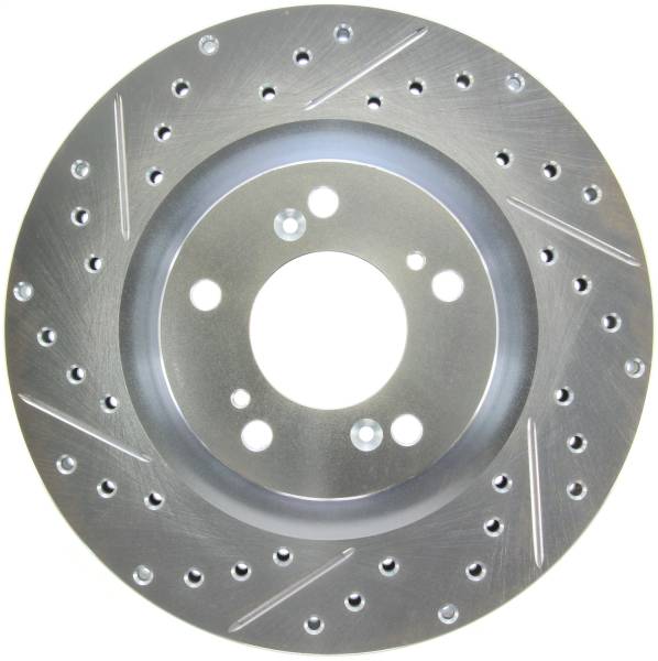 StopTech - StopTech Select Sport Drilled and Slotted Brake Rotor Front Right 227.40048R