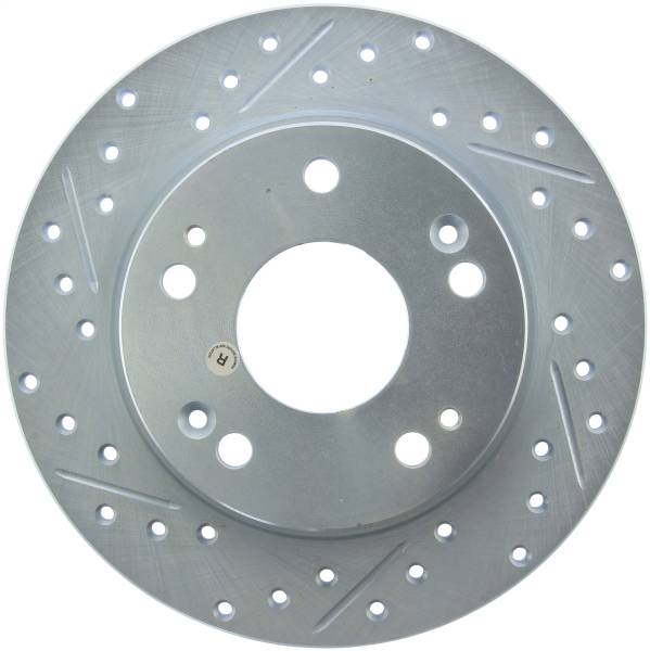 Stoptech - StopTech Select Sport Drilled and Slotted Brake Rotor Rear Right 227.40055R