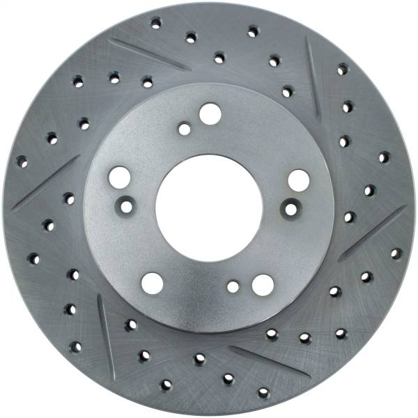 StopTech - StopTech Select Sport Drilled and Slotted Brake Rotor Front Left 227.40056L