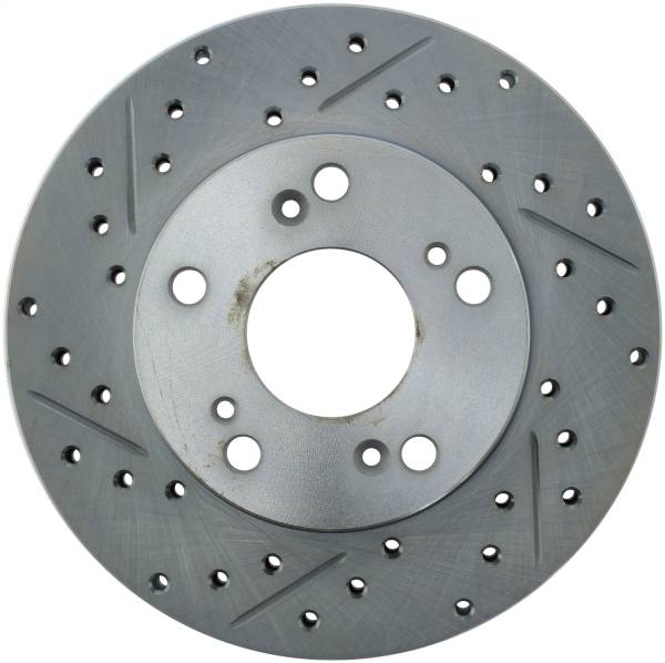 StopTech - StopTech Select Sport Drilled and Slotted Brake Rotor Front Right 227.40056R