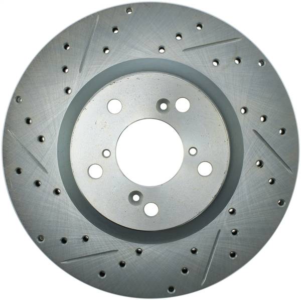 StopTech - StopTech Select Sport Drilled and Slotted Brake Rotor Front Right 227.40075R