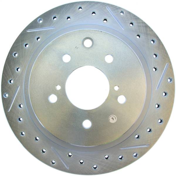 Stoptech - StopTech Select Sport Drilled and Slotted Brake Rotor Rear Left 227.42047L