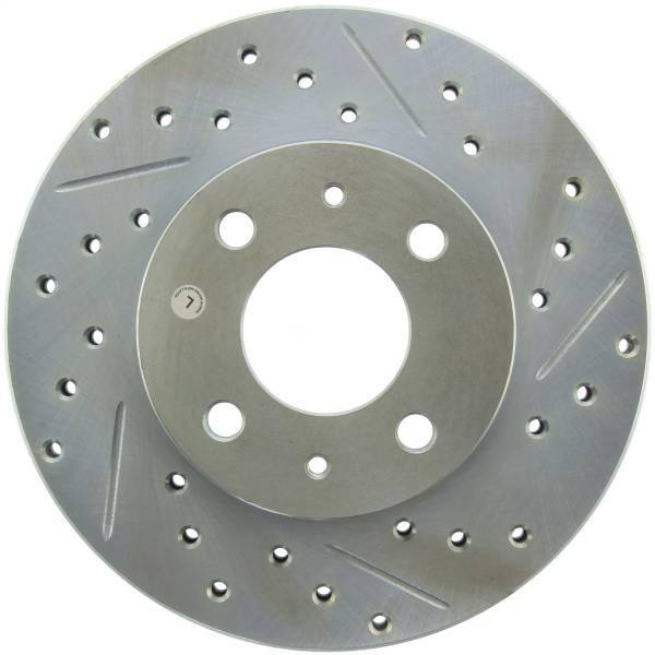 StopTech - StopTech Select Sport Drilled and Slotted Brake Rotor Front Left 227.42052L