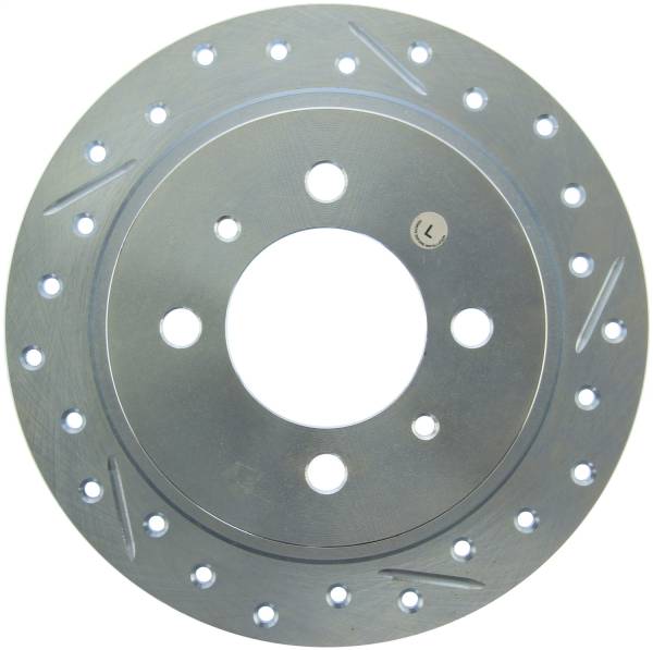 Stoptech - StopTech Select Sport Drilled and Slotted Brake Rotor Rear Left 227.42054L