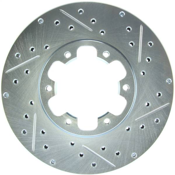 StopTech - StopTech Select Sport Drilled and Slotted Brake Rotor Front Left 227.42063L