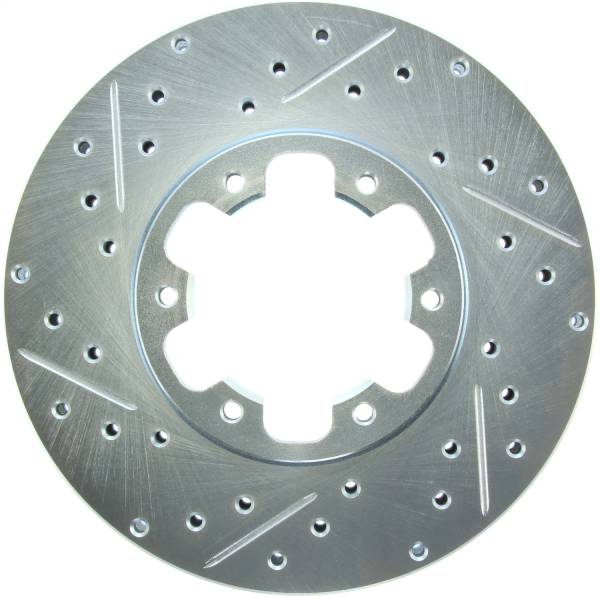 StopTech - StopTech Select Sport Drilled and Slotted Brake Rotor Front Right 227.42063R