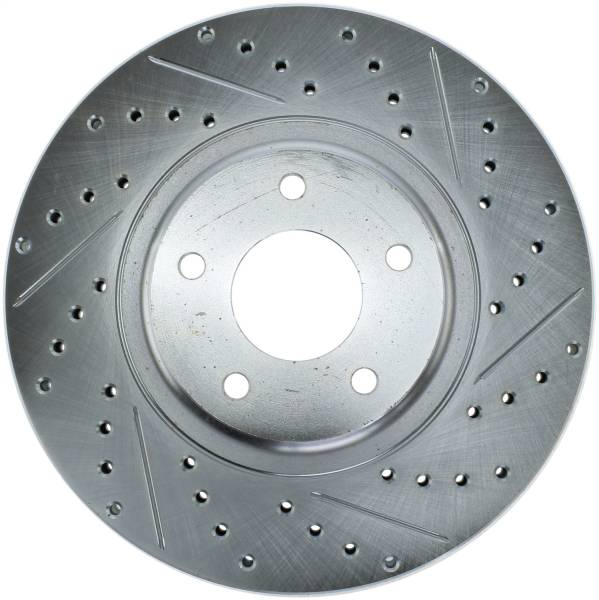 StopTech - StopTech Select Sport Drilled and Slotted Brake Rotor Front Left 227.42075L