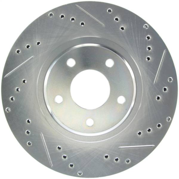 StopTech - StopTech Select Sport Drilled and Slotted Brake Rotor Front Left 227.42080L