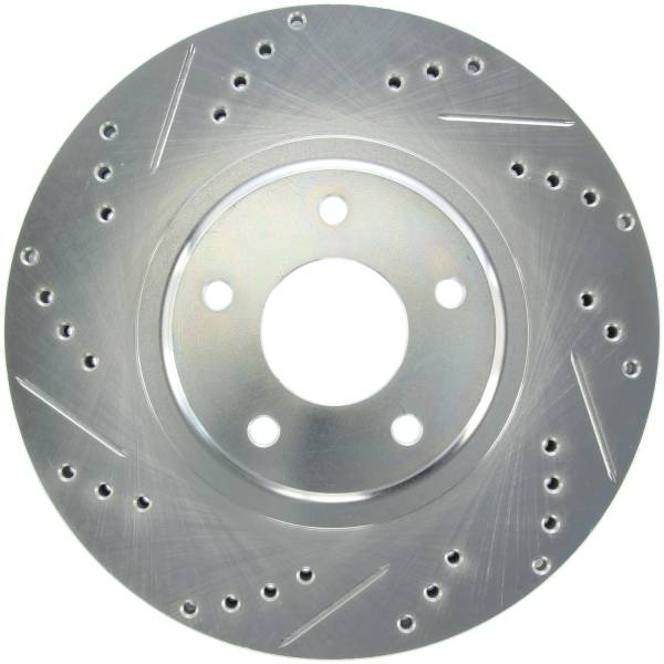 StopTech - StopTech Select Sport Drilled and Slotted Brake Rotor Front Right 227.42080R