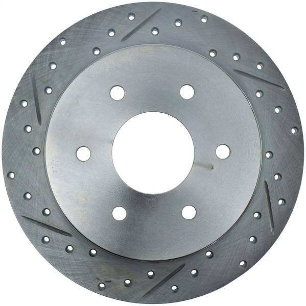 Stoptech - StopTech Select Sport Drilled and Slotted Brake Rotor Rear Right 227.42081R