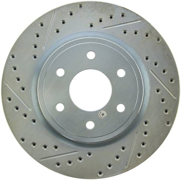 StopTech - StopTech Select Sport Drilled and Slotted Brake Rotor Front Right 227.42085R